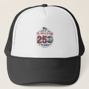 Casquette Baseball Patriotique 250 Ans Design de T-shirt Vin