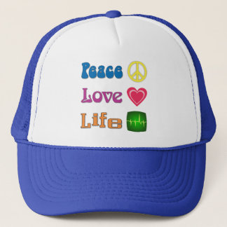 Casquette Baseball-style hat to promote life, & more.