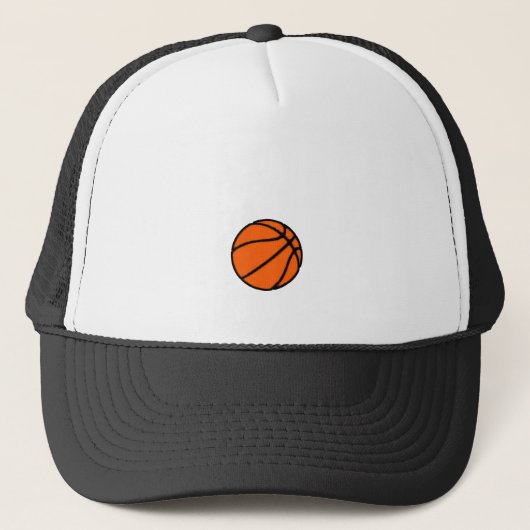 Casquette basket-ball (balle) (Devant)
