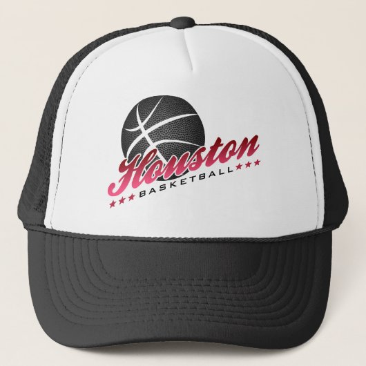 Casquette Basket-ball de Houston (Devant)
