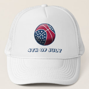 Casquette Basket-ball du Jour de l'Indépendance