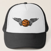 Casquette basketball. aile. (Devant)