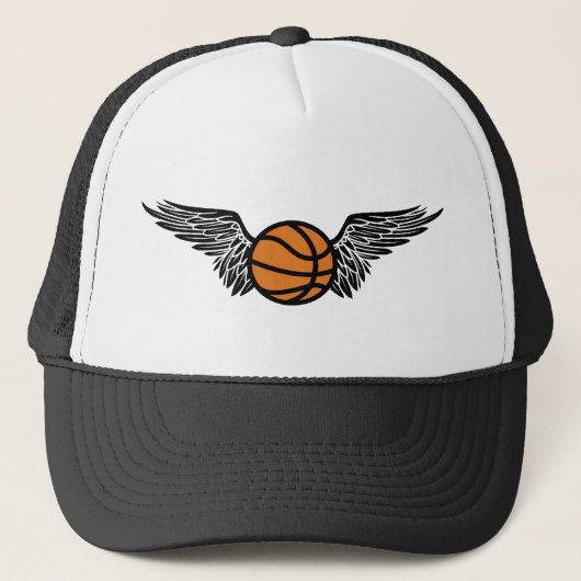 Casquette basketball. aile. (Devant)