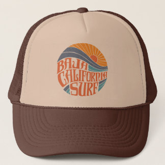 Casquette Basse Californie Surf Vintage Trucker Hat