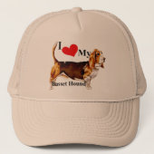 Casquette Basset Hound (Devant)