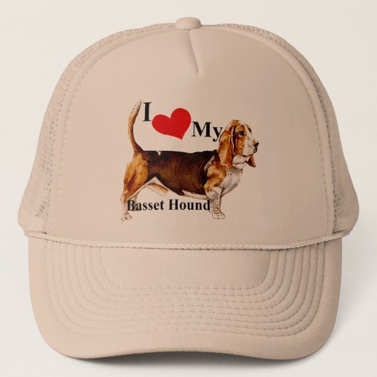 Casquette Basset Hound (Devant)