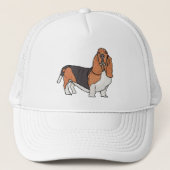 Casquette Basset Hound (Devant)