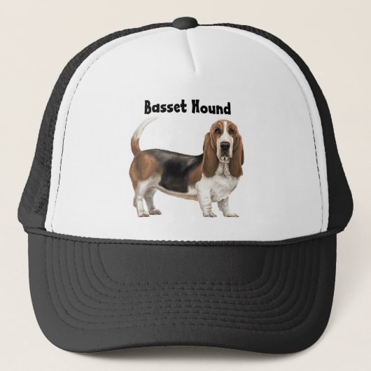 Casquette Basset Hound (Devant)