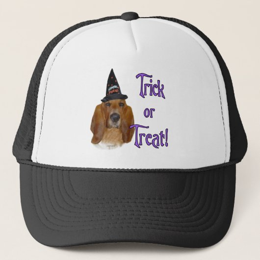 Casquette Basset Hound Trick (Devant)