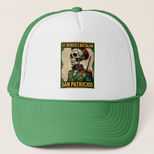 Casquette Bataillon Saint-Patrick San Patricios Irlandais Me (Devant)