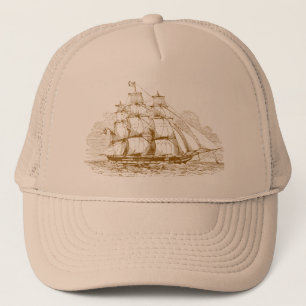 Casquette Bateau de navigation vintage