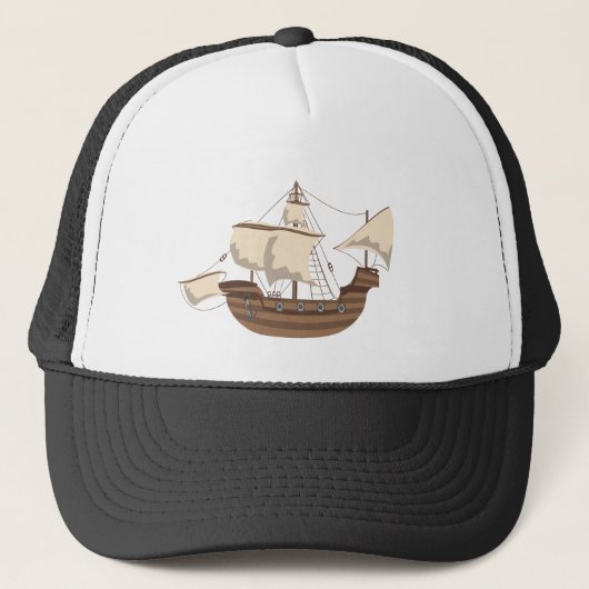 Casquette Bateau pirate (Devant)