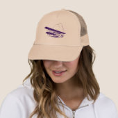Casquette Bateau volant vintage (En situation)