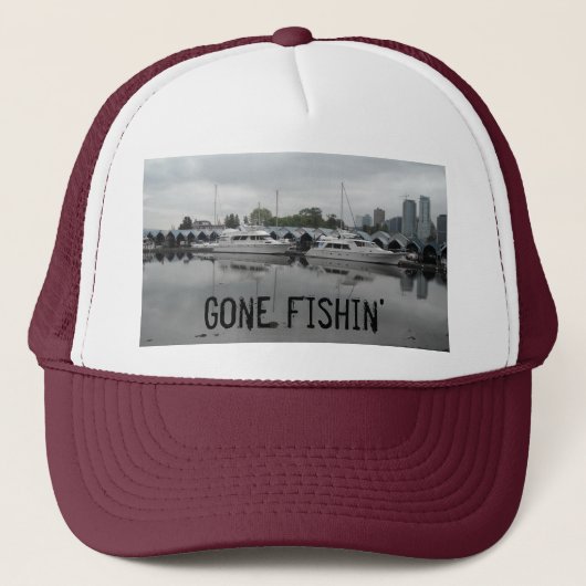 Casquette Bateaux de pêche partis (Devant)