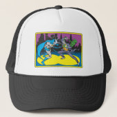 Casquette Batman Fights Joker (Devant)