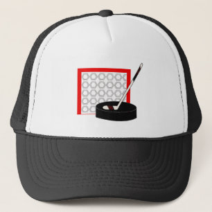 Casquette Bâton et filet de hockey