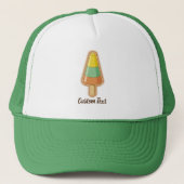 Casquette Bâtonnet de sorbet en forme de cône (Devant)