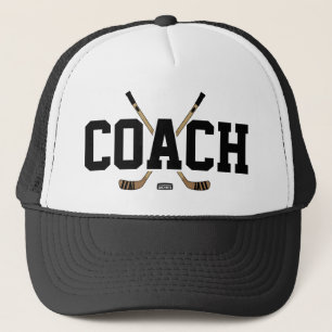 Casquette Bâtons entraîneurs de hockey et Camion