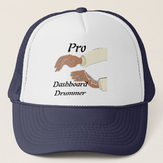 Casquette Batteur Pro Dashboard (Devant)