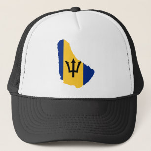 Casquette BB de carte de drapeau des Barbade