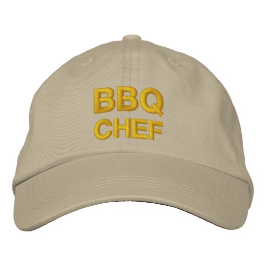 Casquette BBQ CHEF (Devant)