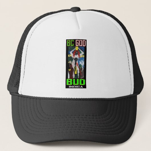 CASQUETTE BC BUD DIEU INDICA (Devant)