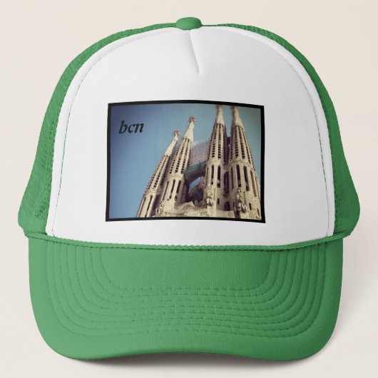 Casquette bcn gaudi (Devant)
