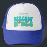 Casquette Beach Bachelorette Party Beachin Babes Bridesmaid<br><div class="desc">Faites un splash à votre prochaine soirée de bachelorette avec cette magnifique soirée de bachelorette plage personnalisées marchandises. Que vous fêtiez un voyage à la plage, des vacances pour les filles ou des vacances pour les meilleurs amis, cette marchandise de fête de plage sur mesure est l'ajout parfait à votre...</div>
