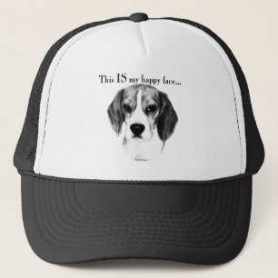Casquette Beagle Joyeux Visage; Joyeux Beagle; Beagle grinch