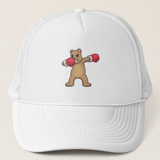 Casquette Bear as Boxer at Boxer & Hip hop Dance Dab (Devant)