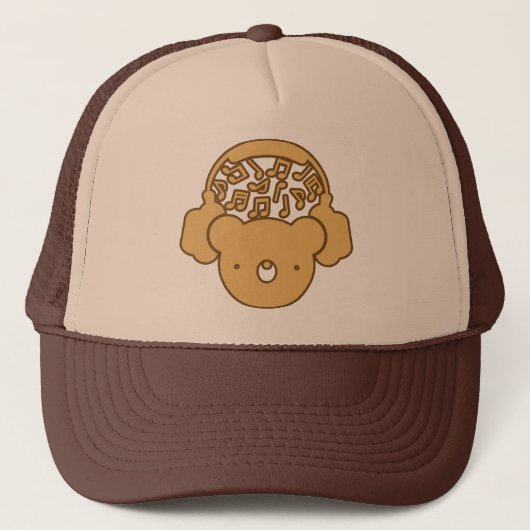 Casquette Bear_Headphones (Devant)