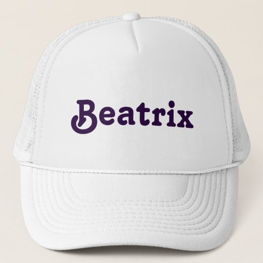 Casquette Beatrix (Devant)