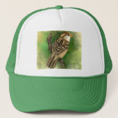 Casquette Beau chapeau de camion Little Sparrow - Vert (Devant)