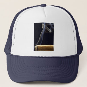 Casquette Beau cigare avec de la fumée