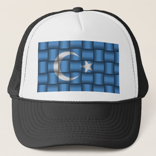 Casquette Beau drapeau est de Turkestan (Devant)