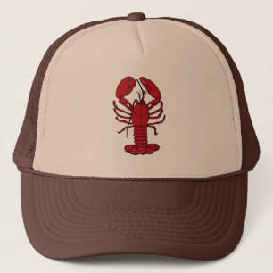 Casquette Beau Homard de plage Nautique chapeau de camion de