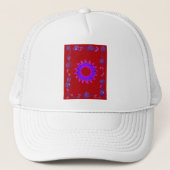 Casquette Beau Motif Indien Mehndi Art Design (Devant)