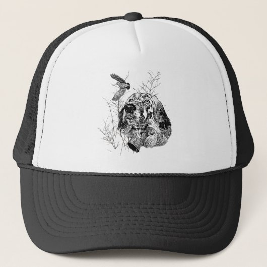 Casquette Beau plateau avec faisans, Art (Devant)