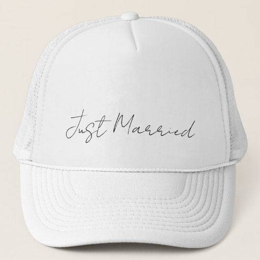 Casquette Beau Texte - Juste Marié (Devant)