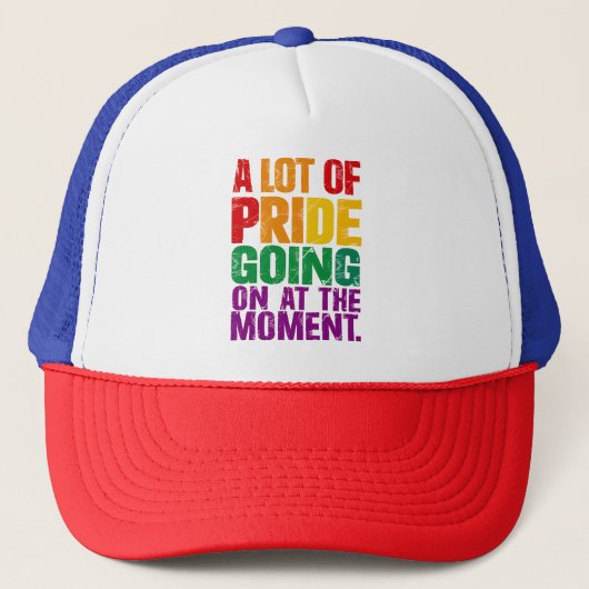 Casquette Beaucoup de fierté à l'heure actuelle du Mois de l (Devant)