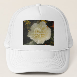 Casquette Beauté de l'œillet blanc chapeau