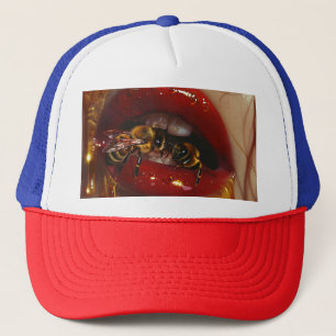 Casquette Beauté Honey Drip – Portraits dorés sensuels de fe