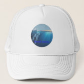 Casquette Beauté marine glacier- (Devant)