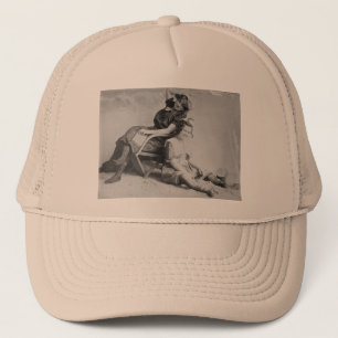 Casquette Beautés de bain - Robe de plage du début du siècle