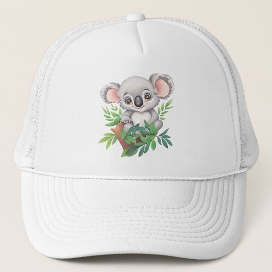 Casquette Bébé adorable Ours Koala (Devant)