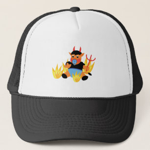 Casquette bébé diable
