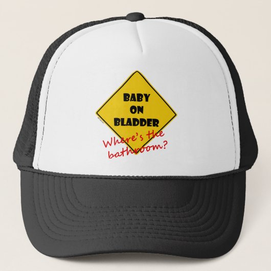 Casquette Bébé sur la vessie (Devant)