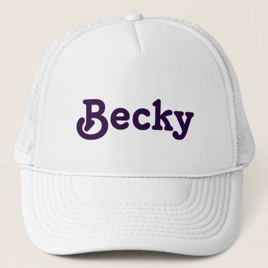 Casquette Becky (Devant)