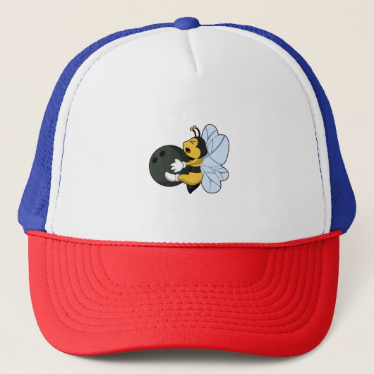 Casquette Bee at Bowling (Devant)
