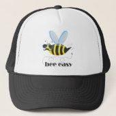 Casquette Bee caractère avec mustache lunettes de soleil Bee (Devant)